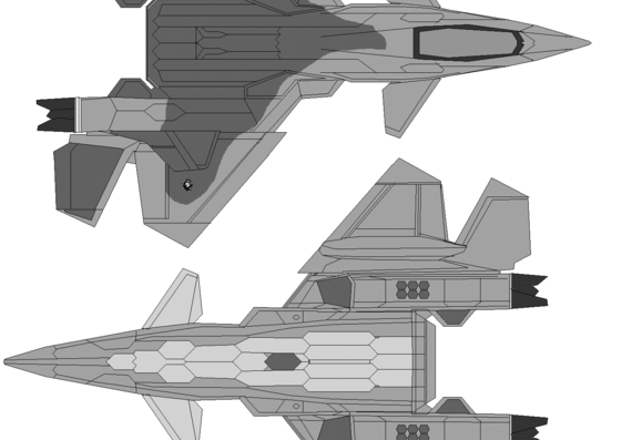 Самолет FFR-31Sylphid - чертежи, габариты, рисунки