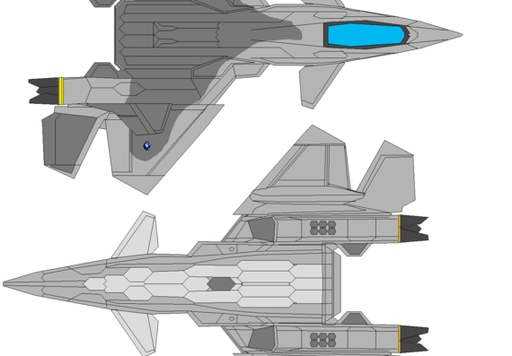 Самолет FFR-31 Sylphid - чертежи, габариты, рисунки