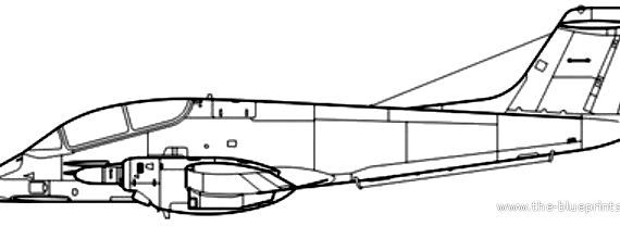 Самолет FMA IA.58A Pucara - чертежи, габариты, рисунки
