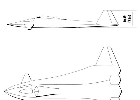 Самолет FOAS RAF - чертежи, габариты, рисунки