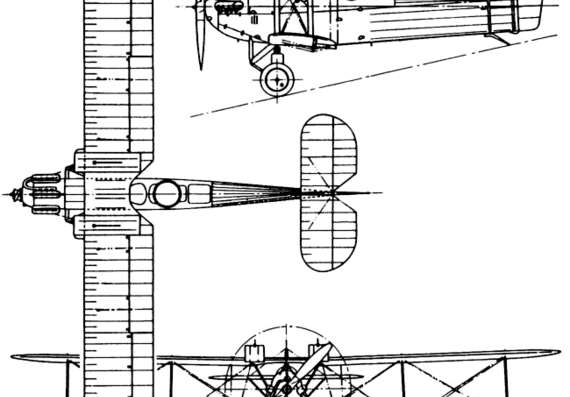 Fairey Fawn (England) (1923) - drawings, dimensions, pictures