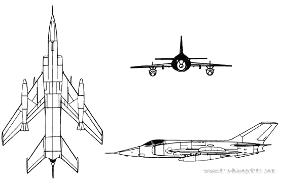 Самолет Fantan Q5 - чертежи, габариты, рисунки