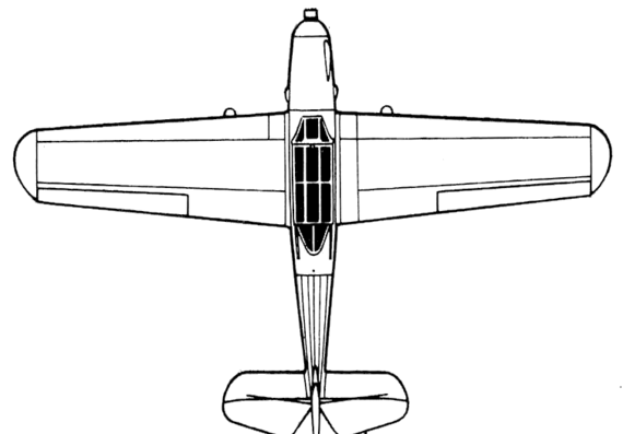 Aircraft Farman F-521 Monitor - drawings, dimensions, figures