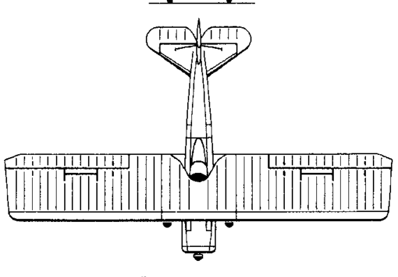 Самолет Fiat CR.20 (Italy) (1926) - чертежи, габариты, рисунки