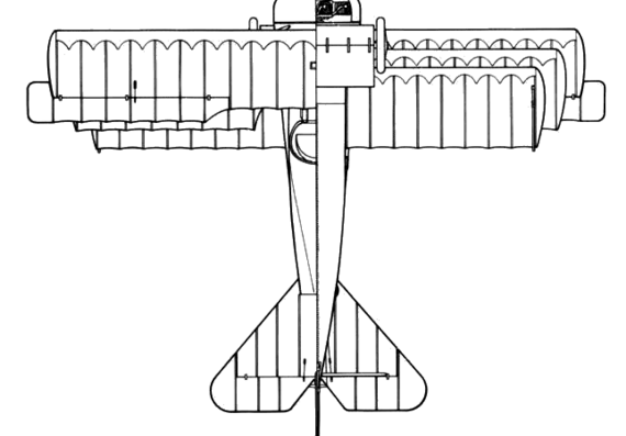 Самолет Fokker DR-I Dreidecker - чертежи, габариты, рисунки