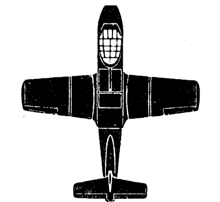 Самолет Fokker F-14 - чертежи, габариты, рисунки
