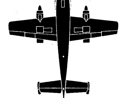 Самолет Grumman AO IAF Mohawk - чертежи, габариты, рисунки