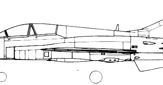 Самолет Guizhou JL-9 - чертежи, габариты, рисунки