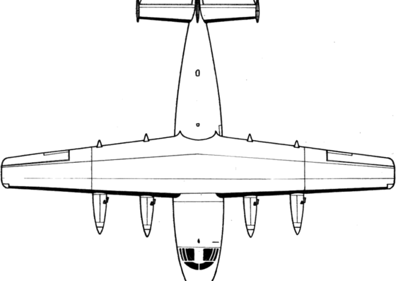 Handley-Page Marathon aircraft - drawings, dimensions, figures