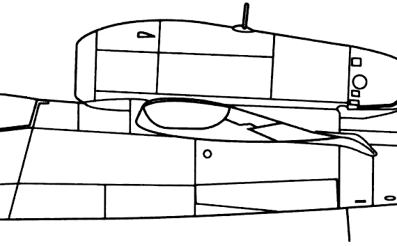 Heinkel He 162A-1 Volksjager - drawings, dimensions, figures