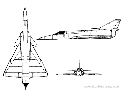 Самолет IAI Cfir C-7 - чертежи, габариты, рисунки