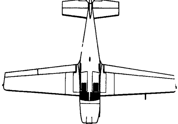 Самолет I.A.R. 823 (Romania) (1973) - чертежи, габариты, рисунки