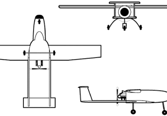 Самолет IAT MK-106 HIT - чертежи, габариты, рисунки