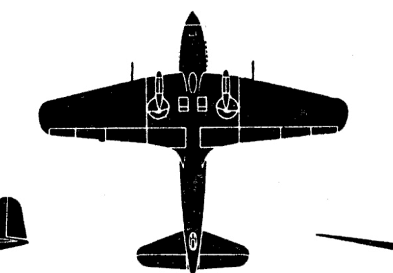 Самолет Илюшин Il-10 Stormovik - чертежи, габариты, рисунки
