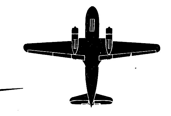 Самолет Илюшин Il-14 Crate - чертежи, габариты, рисунки