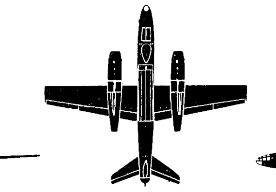 Самолет Илюшин Il-28 Beagle - чертежи, габариты, рисунки