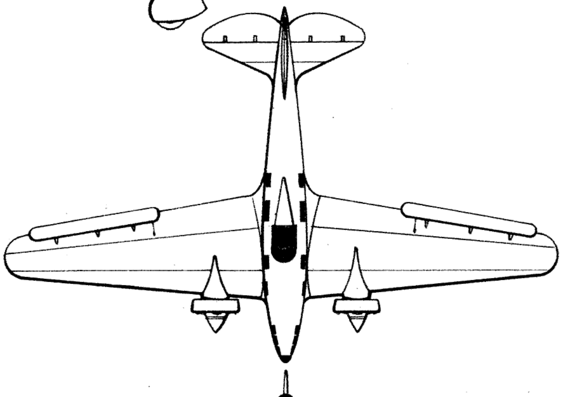 Самолет Institut Aero Kazan KAI-1 - чертежи, габариты, рисунки