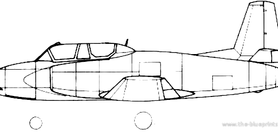 JJ-1 aircraft - drawings, dimensions, figures