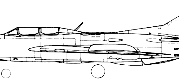 JJ-6 aircraft - drawings, dimensions, figures