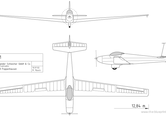 Aircraft K 11 - drawings, dimensions, figures