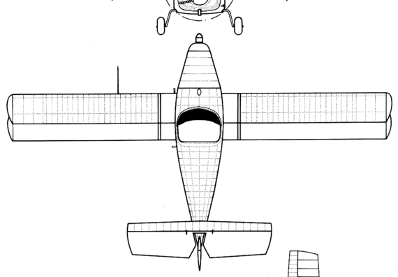Самолет Kellner-Bechereau E-5 - чертежи, габариты, рисунки