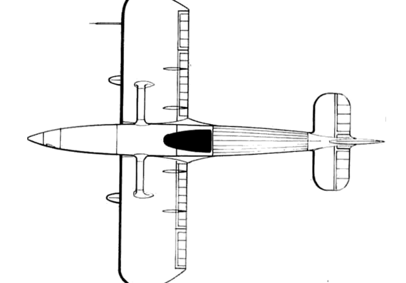 Самолет Leduc RL-02 - чертежи, габариты, рисунки
