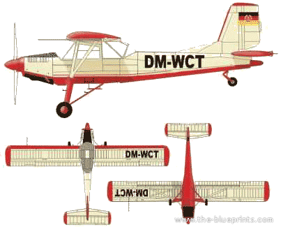 Aircraft Let L-60 Brigadyr - drawings, dimensions, figures