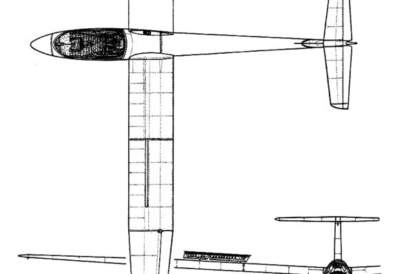 Самолет Letov L-33 Solo - чертежи, габариты, рисунки
