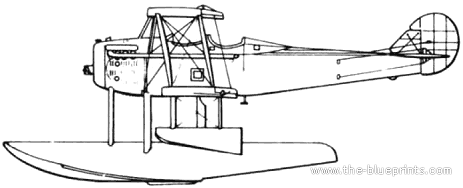 Lewis & Vought VE-9 (USA) aircraft (1922) - drawings, dimensions, figures