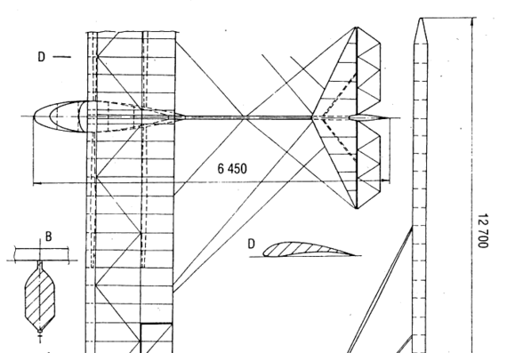 Lippisch Hols der Teufel aircraft - drawings, dimensions, figures
