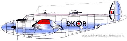 Самолет Lockheed PV-1 Ventura II - чертежи, габариты, рисунки