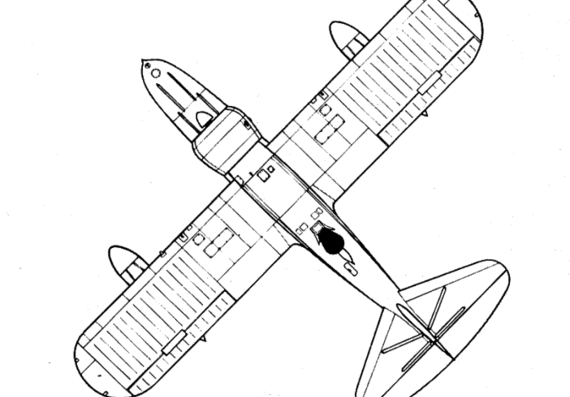 Самолет Loire 21 - чертежи, габариты, рисунки