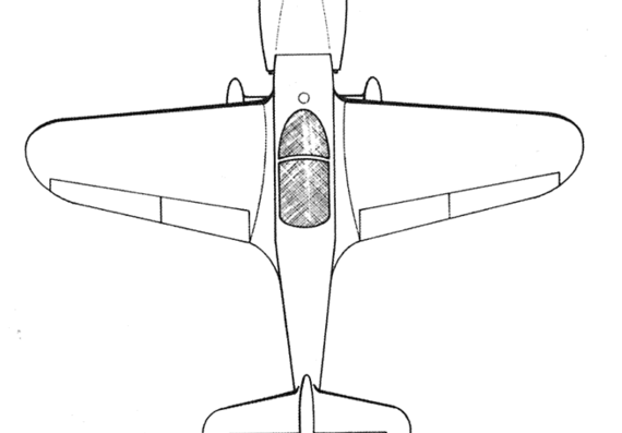 Самолет Max Plan MP-250 Busard - чертежи, габариты, рисунки