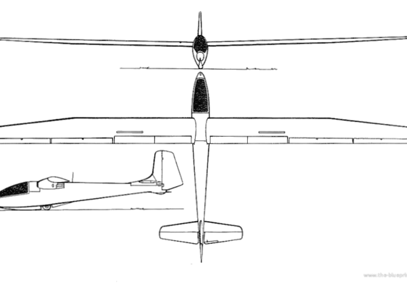 Самолет Merville SM-31 - чертежи, габариты, рисунки