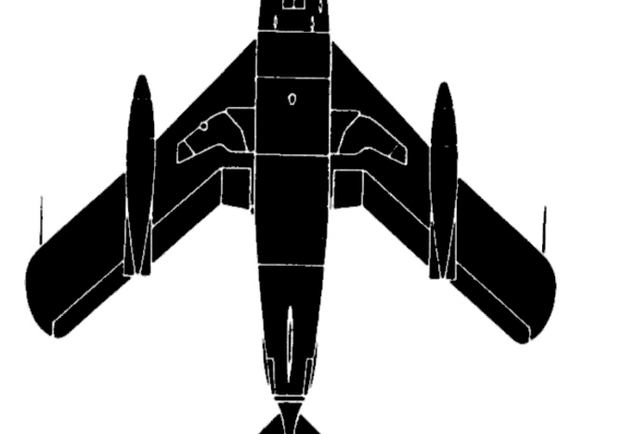 Самолет МИГ-17 Fresco D - чертежи, габариты, рисунки
