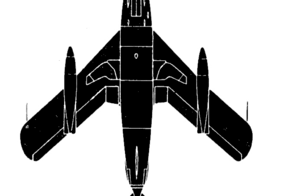Самолет МИГ-17 Fresco E - чертежи, габариты, рисунки