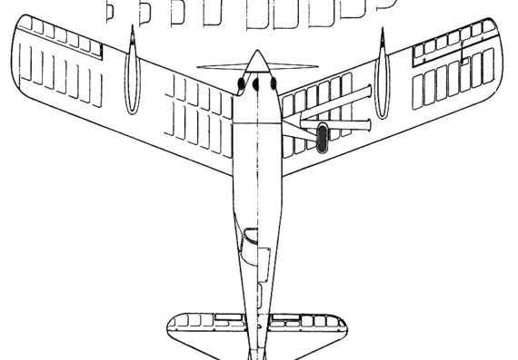 Самолет МИГ-8 - чертежи, габариты, рисунки
