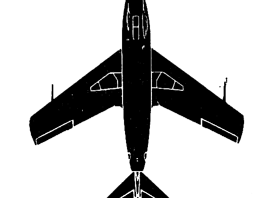 Самолет МИГ Fagot - чертежи, габариты, рисунки