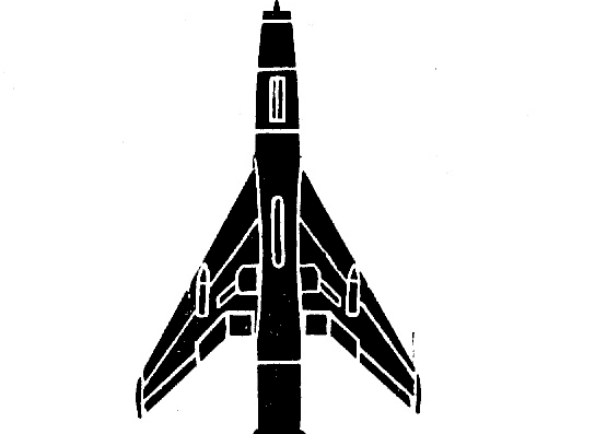 Самолет МИГ Fitter - чертежи, габариты, рисунки