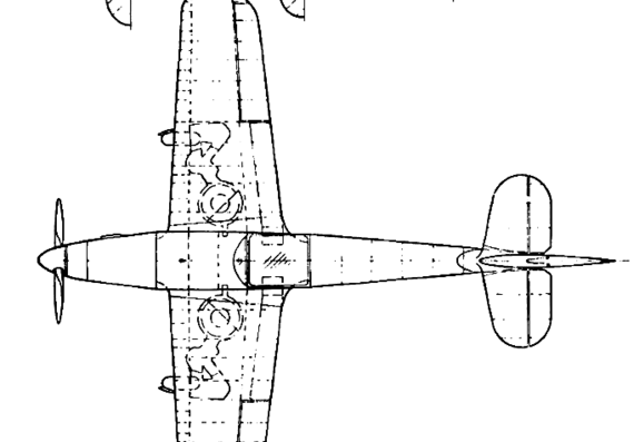 Самолет Miles M-13 Hobby - чертежи, габариты, рисунки