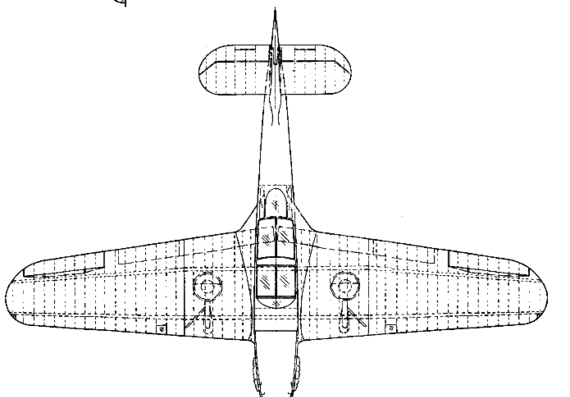 Miles M-9 Kestrel aircraft - drawings, dimensions, figures
