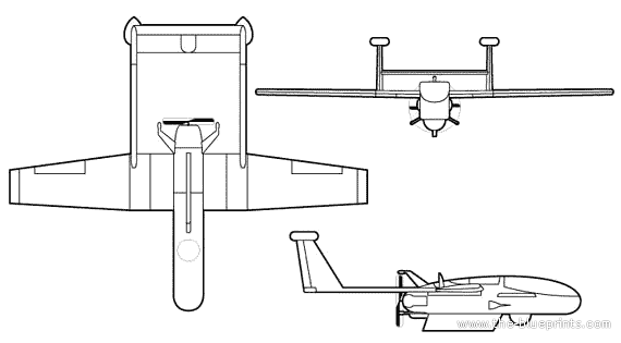 Mirach 26 aircraft - drawings, dimensions, figures