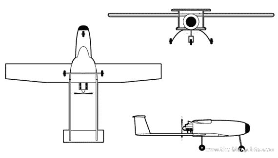 Самолет Mk-106 Hit - чертежи, габариты, рисунки