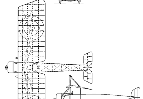 Самолет Morane Saulnier L - чертежи, габариты, рисунки