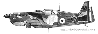 Самолет Morane Saulnier MS.406 C1 - чертежи, габариты, рисунки