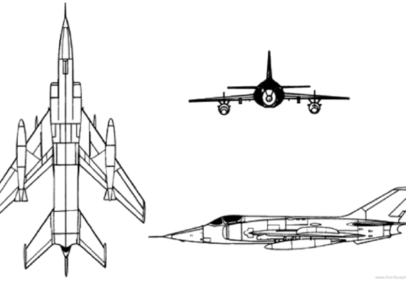Nanchang Fantan A Q-5 aircraft - drawings, dimensions, figures
