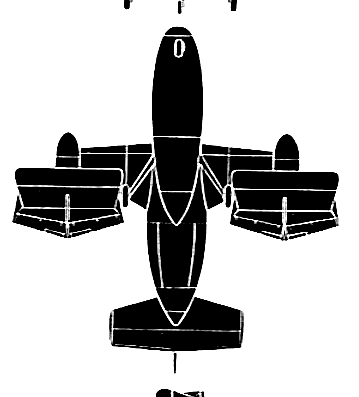 Самолет Nord 500 Cadet VTOL - чертежи, габариты, рисунки