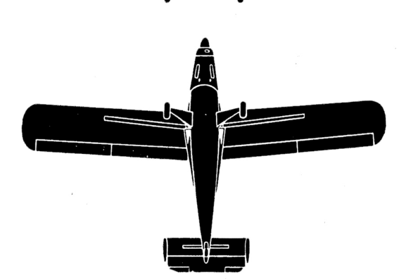Самолет Nord NC-856a Norvigie - чертежи, габариты, рисунки