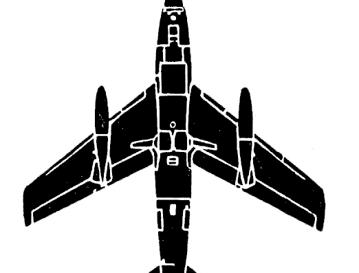 North American F-86D Sabre - drawings, dimensions, figures