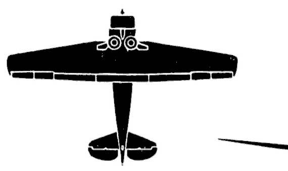 Самолет North American Harvard T6 - чертежи, габариты, рисунки